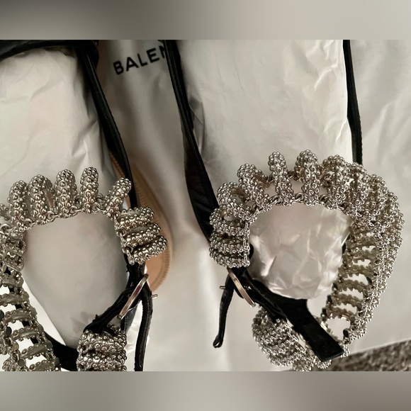 NIB Balenciaga Fringe Sandals - Picture 5 of 10